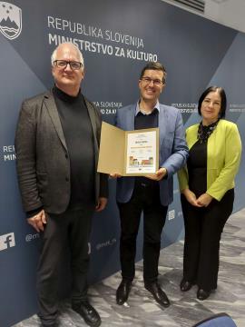 Naziv Branju prijazna občina (arhiv KCK Tolmin)